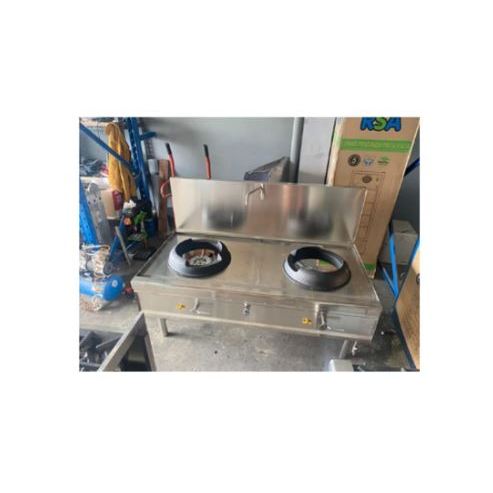 WINTECH WTHL-CS-1580 Kompor Gas Kwali Wok Range 2 Burner High Pressure