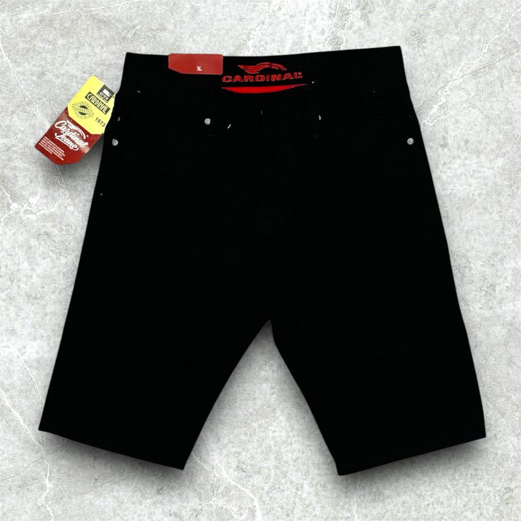 Celana pendek pria cardinal  chinos distro bahan katun linen tebal dan tidak melar