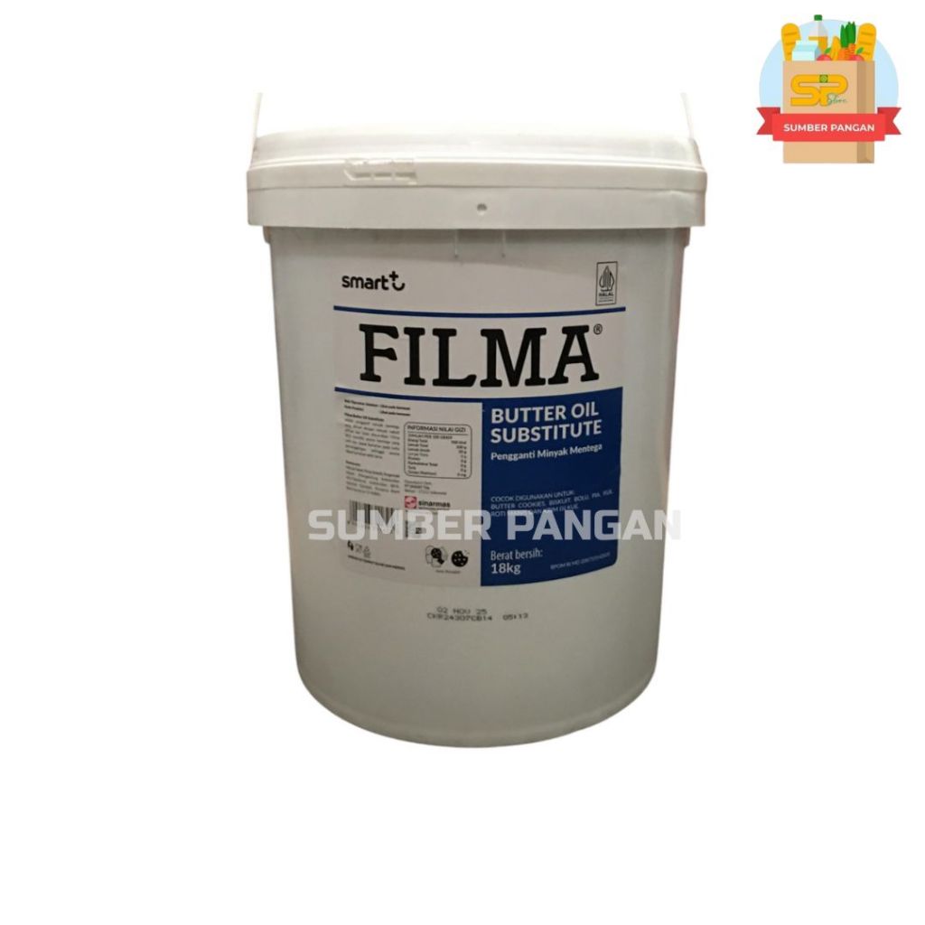 

FILMA B.O.S @18kg / Butter Oil Subtitute / Mentega / Margarine 18 kg