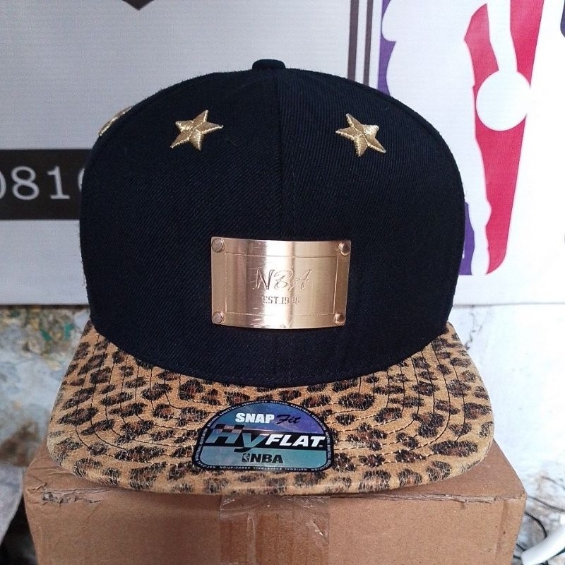 Topi Second Original Snapback logo besi NBA by NBA Hyflat