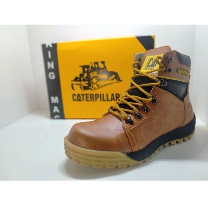 SEPATU SAFETY CATERPILLAR PRIA.SEPATU PRIA KERJA