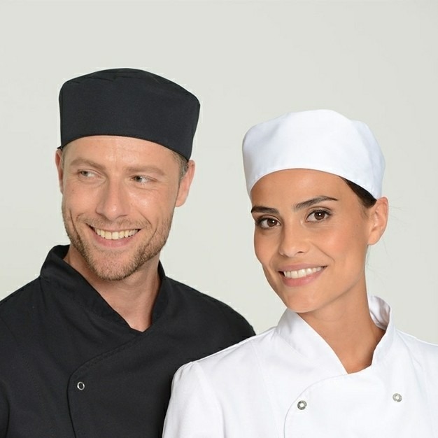 TOPI KOKI BENTUK PECI DEWASA topi koki peci atas jaring dewasa