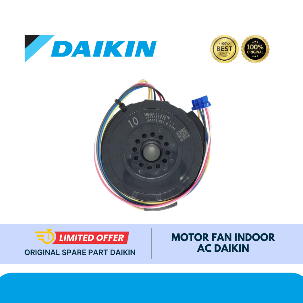 MOTOR FAN INDOOR AC DAIKIN THAILAND ORIGINAL FTKM25SVM4