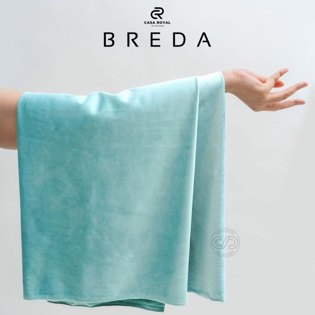 Bahan Kain Sofa Velvet Import – Kain Meteran Polos Halus Doff Premium ( BREDA )