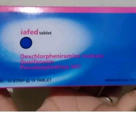 Iafed tablet per box original