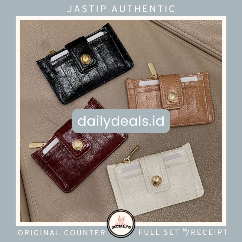#6-50770650 Donna Card - Jast[p] CK ORIGINAL COUNTER CRINKLE EFFECT PANELLED HOLDER DOMPET KARTU STO