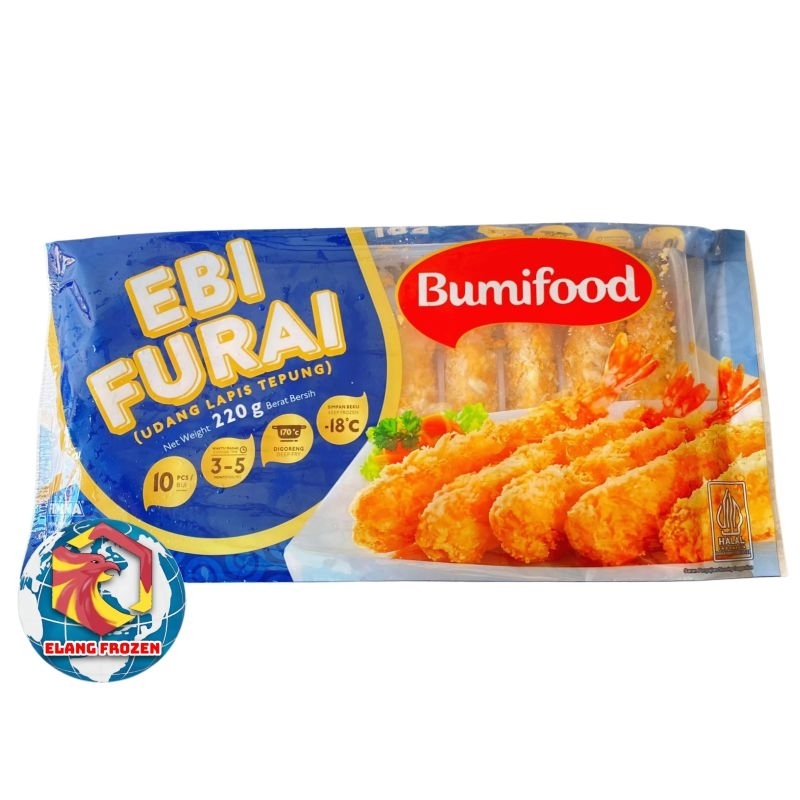 

Bumifood Ebi Furai | Udang lapis tepung 220gr