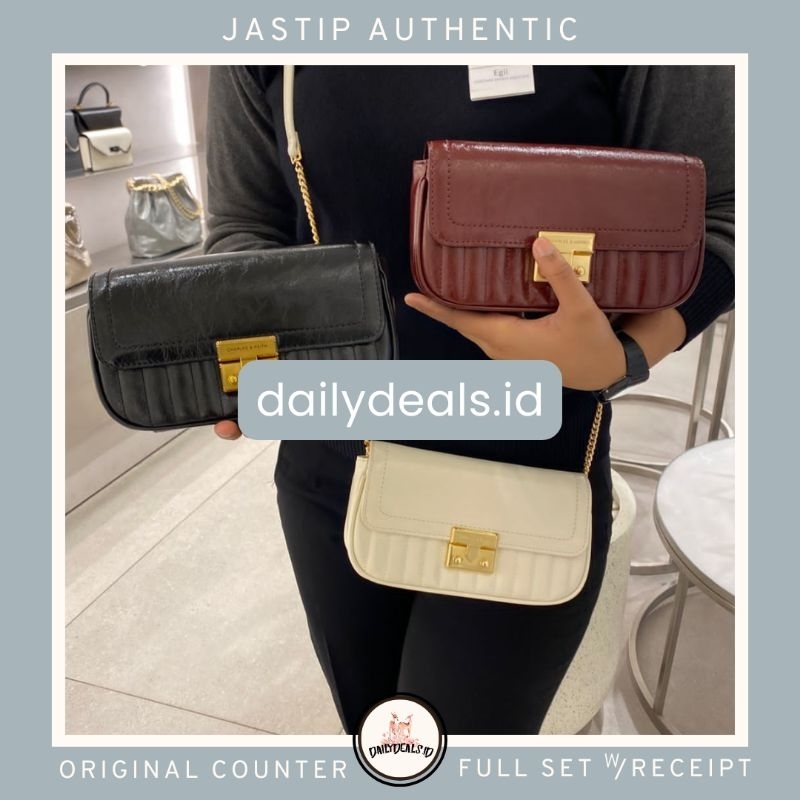 #2-00701520 Mini Donna - Jast[p] CK ORIGINAL COUNTER CRINKLE EFFECT BAG TAS STORE AUTHENTIC ASLI MAL