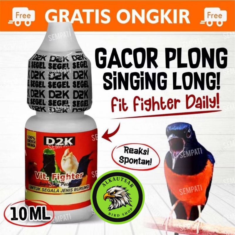 D2K VIT FIGHTER BURUNG VITAMIN BURUNG MENJADIKAN MENTAL FIGHTER BURUNG GACOR VITAMIN BURUNG PETARUNG