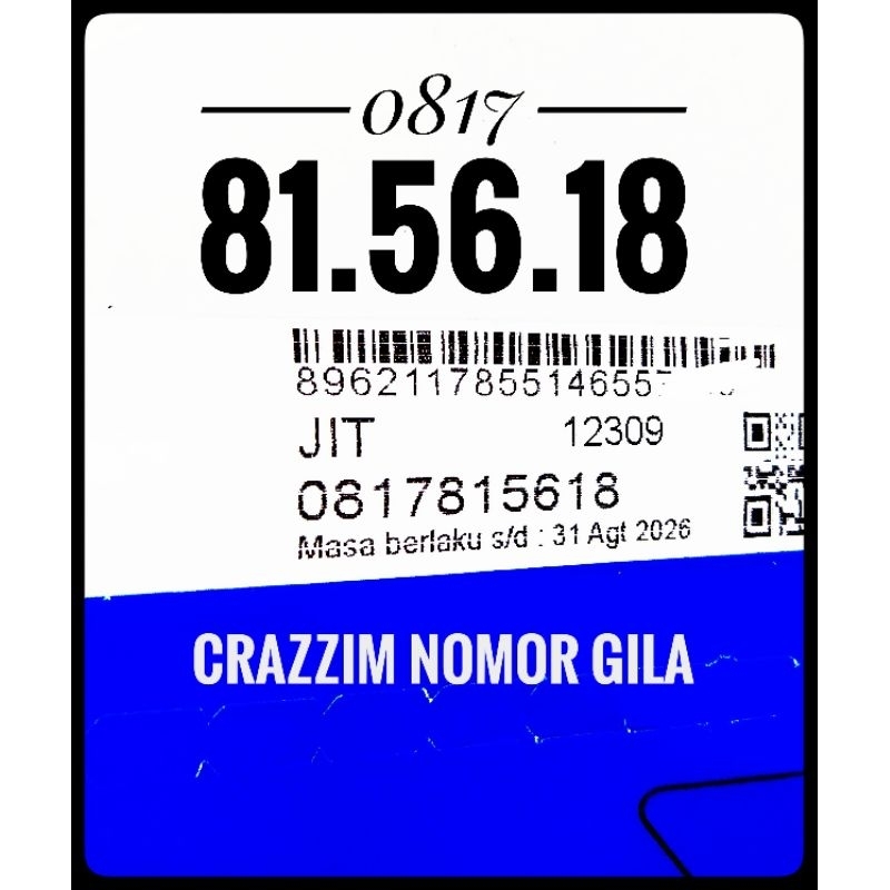 Nomor Cantik XL 10 Digit Naik 123. No Cantik 38. Kartu Perdana Cantik Super Murah