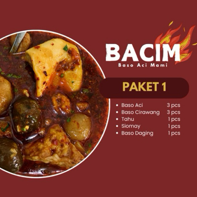 

BACIM PAKET 1 ORIGINAL GARUT