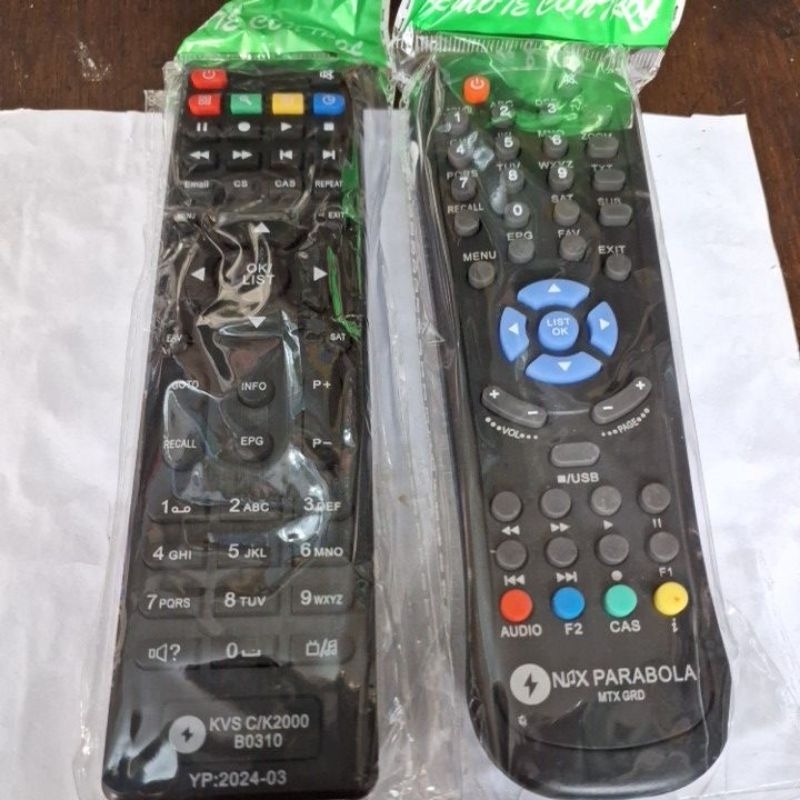 Remote tv televisi K Vision Nex Parabola