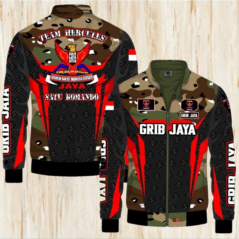 JAKET GRIB 05, JAKET GRIB JAYA, BAJU GRIB, SERAGAM GRIB