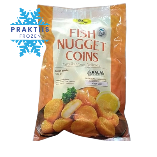 

FURA SEAFOOD FISH NUGGET COINS 500GR/NAGET IKAN BENTUK COIN