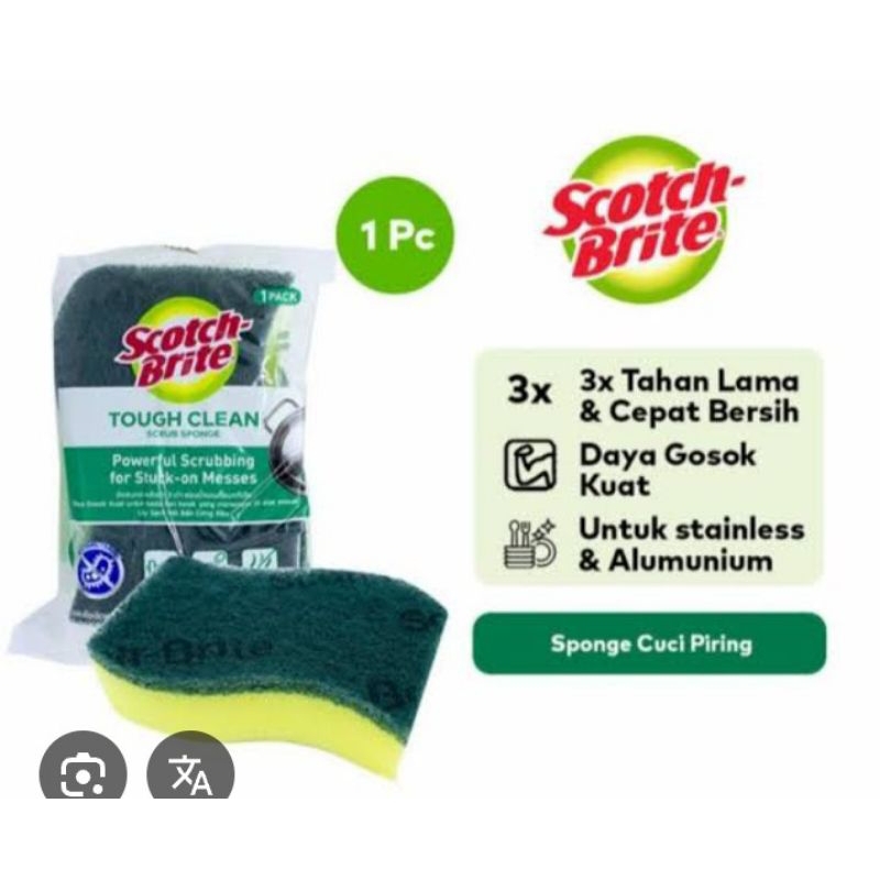 

SABUT SPON CUCI PIRING SCOTCH BRITE