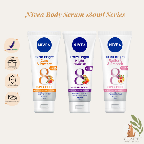 NIVEA Body Care Body Serum Series | Body Serum | Body Care | Serum Badan | Lotion Tubuh | Original |