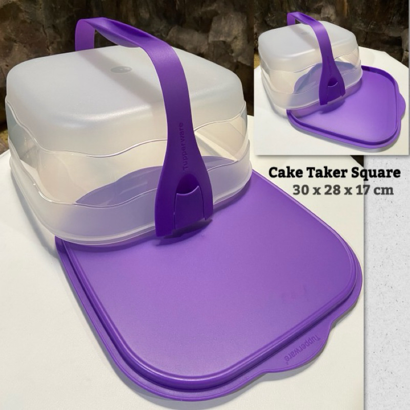 Cake taker square TUPPERWARE ORIGINAL