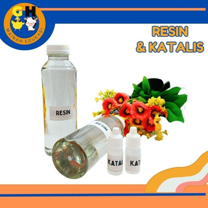 

Resin Bening Transparan Clear 250ml FREE Katalis DIY Prakarya Gantungan Kunci Chain