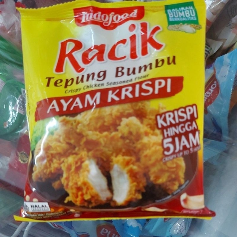 

Indofood RaciK Tepung Bumbu Ayam Krispi