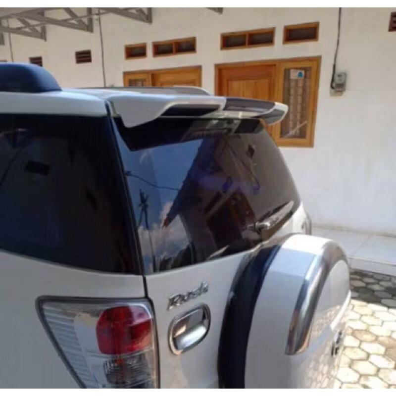 spoiler toyota rush daihatsu terios trd sportivo dengan lampu