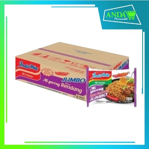 

Indomie Rendang Jumbo 1 Dus Isi 24pcs