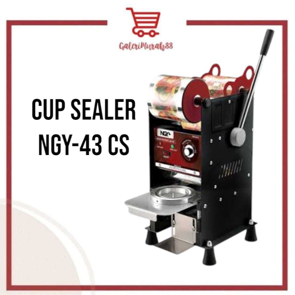 Cup Sealer Manual Nagoya Sealing Machine / Mesin Press Gelas Plastik / NAGOYA CUP SEALER NGY-39CS /N