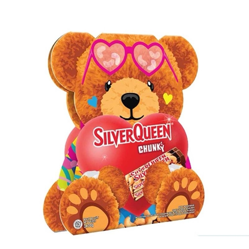 

Silverqueen Chunkybar Teddy bear Series