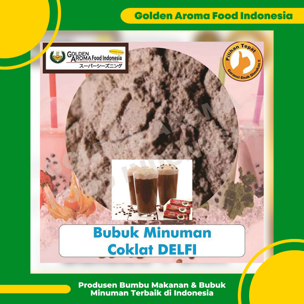 

Bubuk Minuman Coklat Delfi 1 Kg Cokelat Chocolate Drinking Powder Enak Murah Halal Bubble Drink