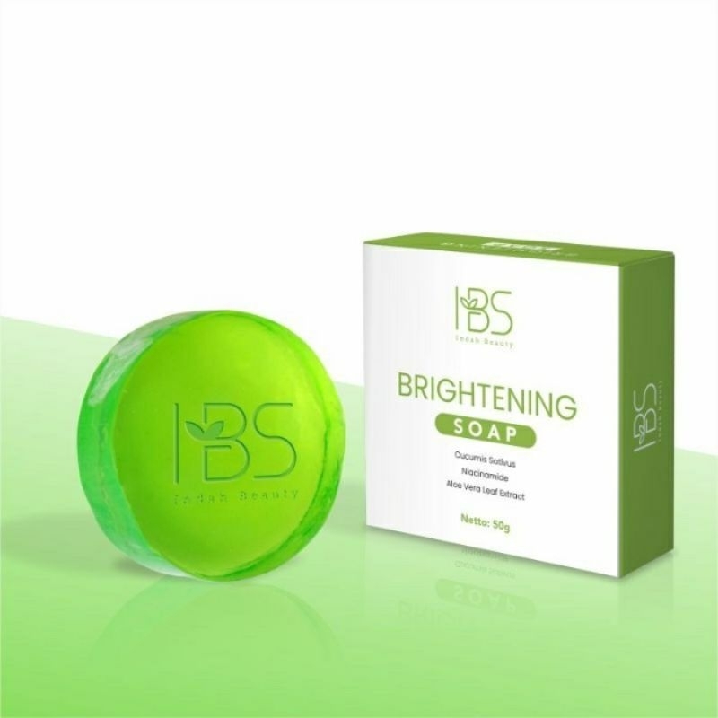 IBS SABUN PEMUTIH WAJAH DAN PENGHILANG FLEK HITAM IBS BRIGHTENING SOAP SUDAH BPOM 50GRAM