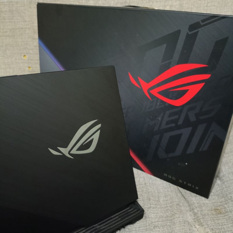 Laptop gaming ROG i7 RTX 2060 ram 16 ssd 512gb asus rog strix g512lv