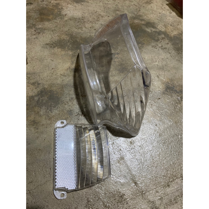 Kaca mika stop mio sporty 2006 2008 2010 kaca lampu belakang putih luar dalam bening bagus