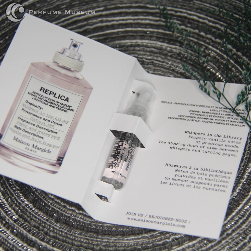 1.5Ml Vial Parfum - Maison Margieia Whispers In The Library, 2019