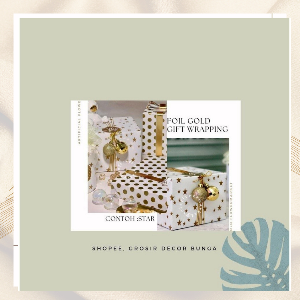 

FOIL GOLD GIFT