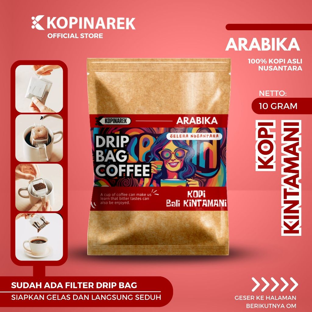 

Kopi Dripbag Coffee Sachet Arabica Kintamani Bali Premium Original Drip Bag Instan Asli Bubuk Hitam Saset Tubruk Murah Enak Nusantara Hadiah Souvenir Pernikahan Ulang Tahun Graduation Unik