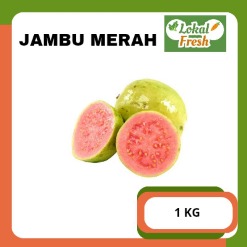 

JAMBU MERAH | 1 KG | LOKAL FRESH SBY