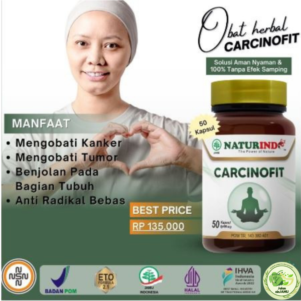 Obat Kanker Payudara Benjolan Payudara Serviks Herbal Tumor Paru Hati Nasofaring Carcinofit Obat Tum
