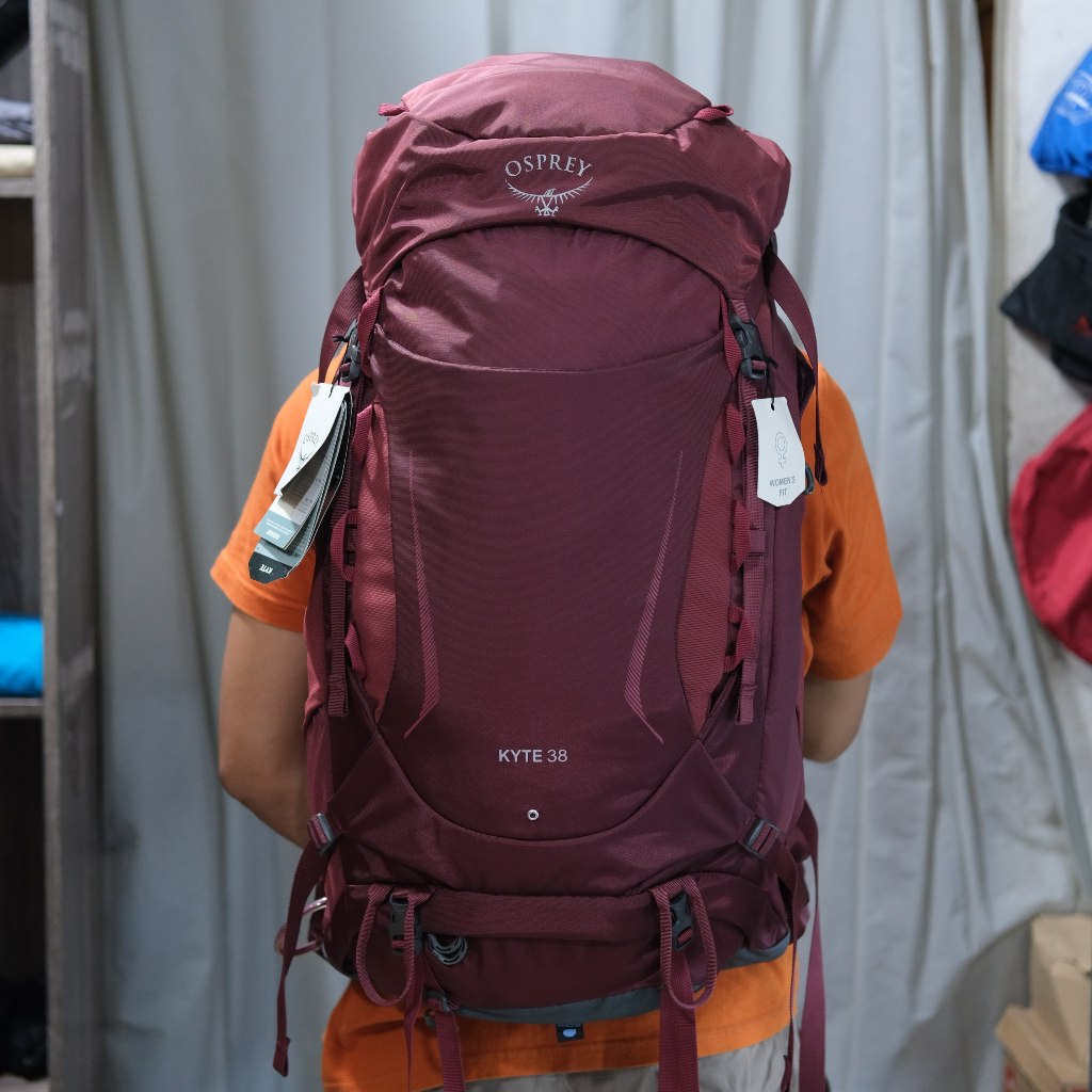 Carrier Osprey Kyte 38L Include Coverbag - Tas Gunung Camping Hiking Keril Outdoor