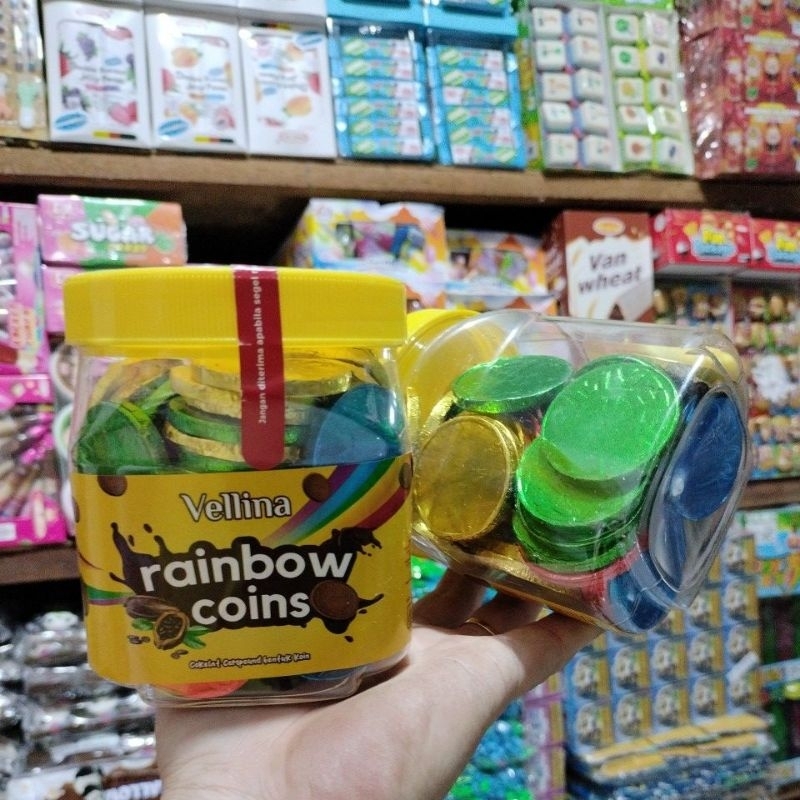 

Cokelat Koin Vellina 1 Toples isi 50pcs