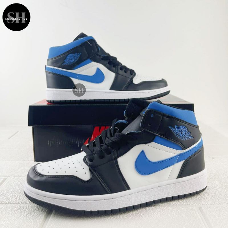 Sepatu Air Jordan 1 Black High Royal SEPATU UNISEX Free kaos kaki