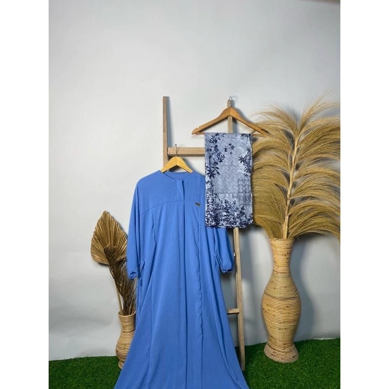 Gamis Zira Warna Denim
