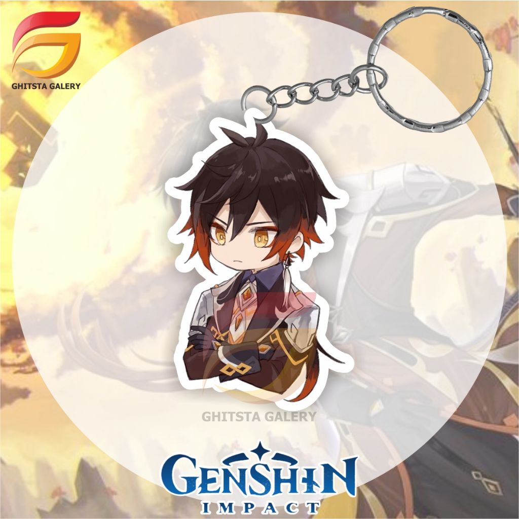 Gantungan Kunci Zongli Genshin Impact - Gantungan Kunci Genshin Impact - Gantungan Kunci Akrilik - K