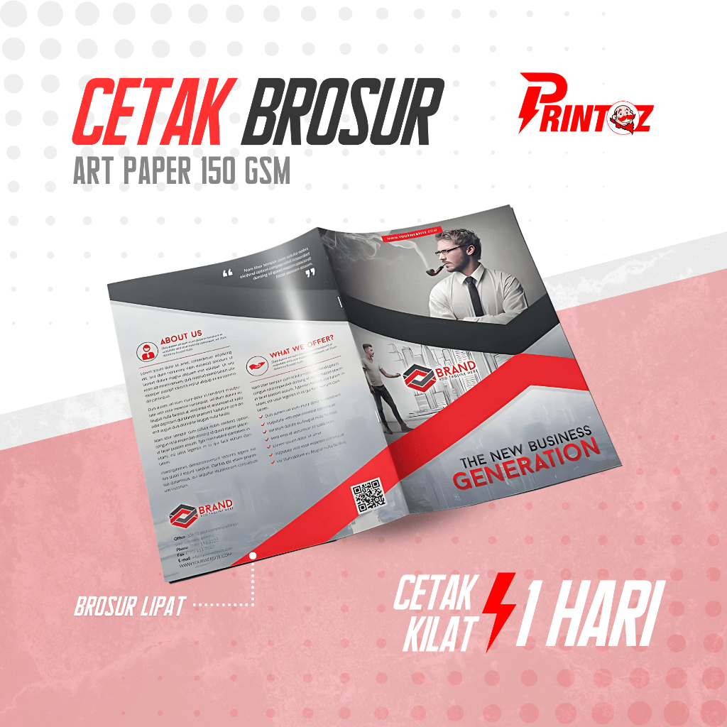 

Cetak Brosur Lipat 2 Cetak Leaflet Brosur Lipat Buku Custom Cetak Brosur Bifold Flyer Lipat Custom