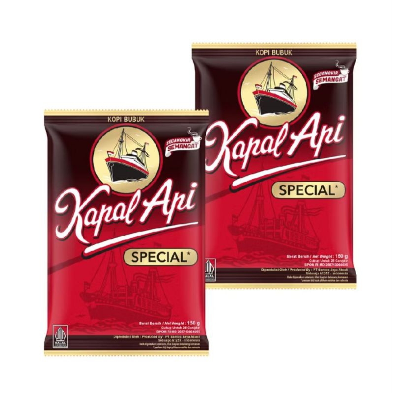 

kopi kapal api spesial mix 150gr 2pcs