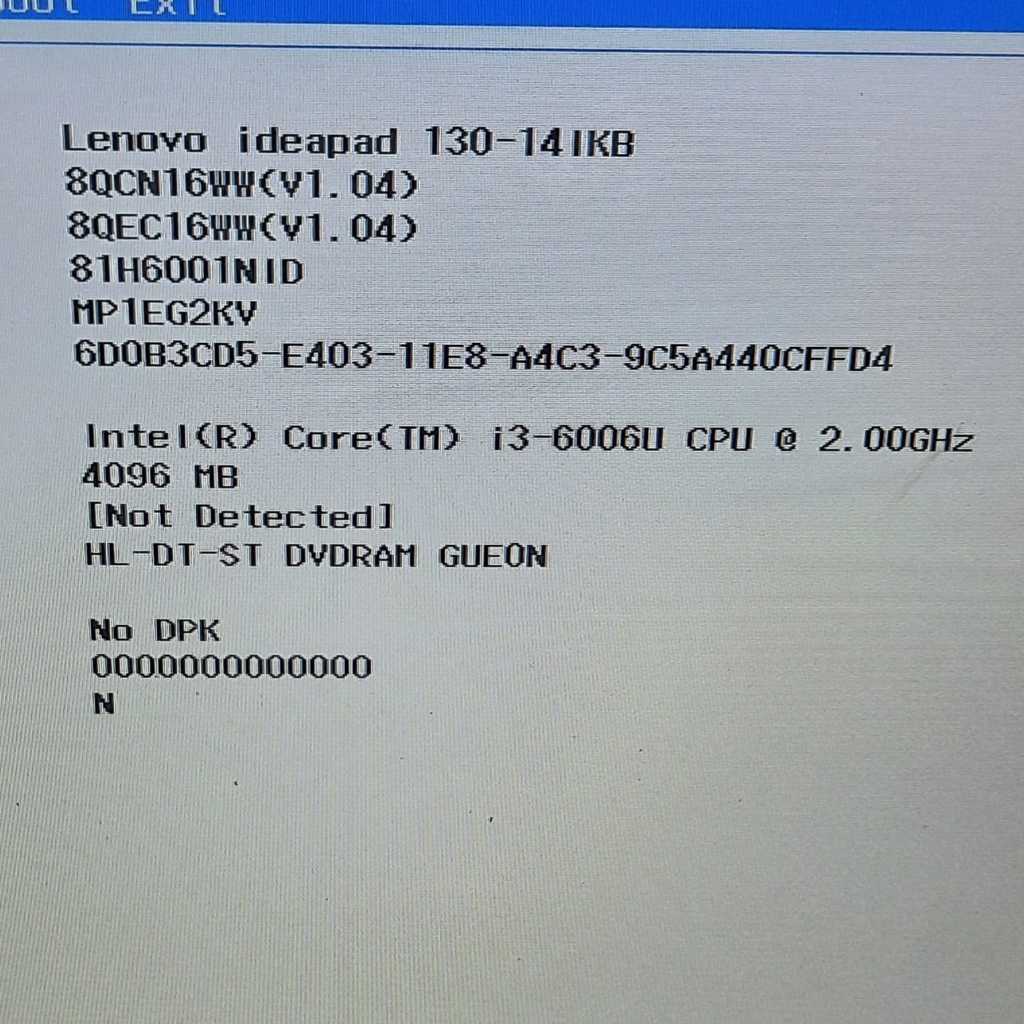 Motherboard Lenovo Ideapad 130-14IKB kode 81H6  Normal Tested Seken Original [ Mainboard Mobo bisa u