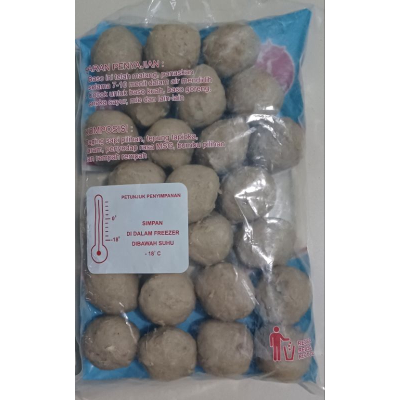 

BAH Baso Tunas kencana baso sapi kombinasi isi 25