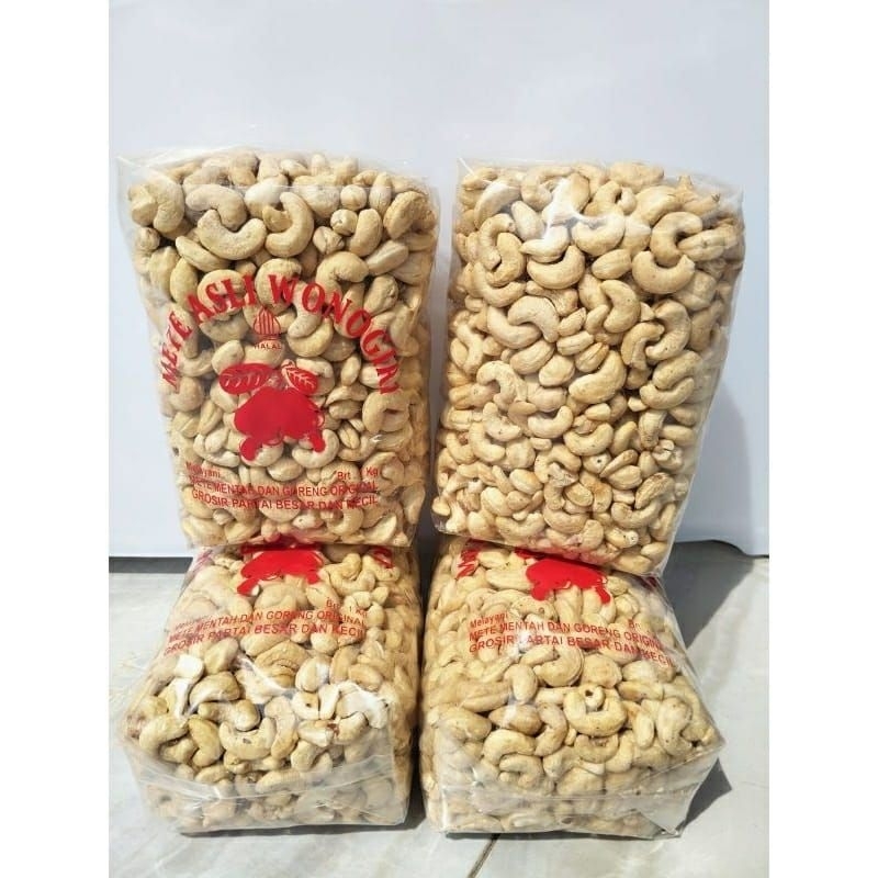 

Kacang Mete Wonogiri Super 1Kg Mede Grade A kualitas Premium