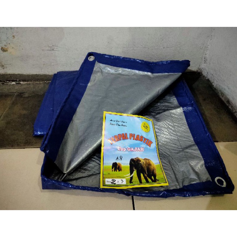 Lagi Tren Terpal A8 6x1 Meter Cap Gajah