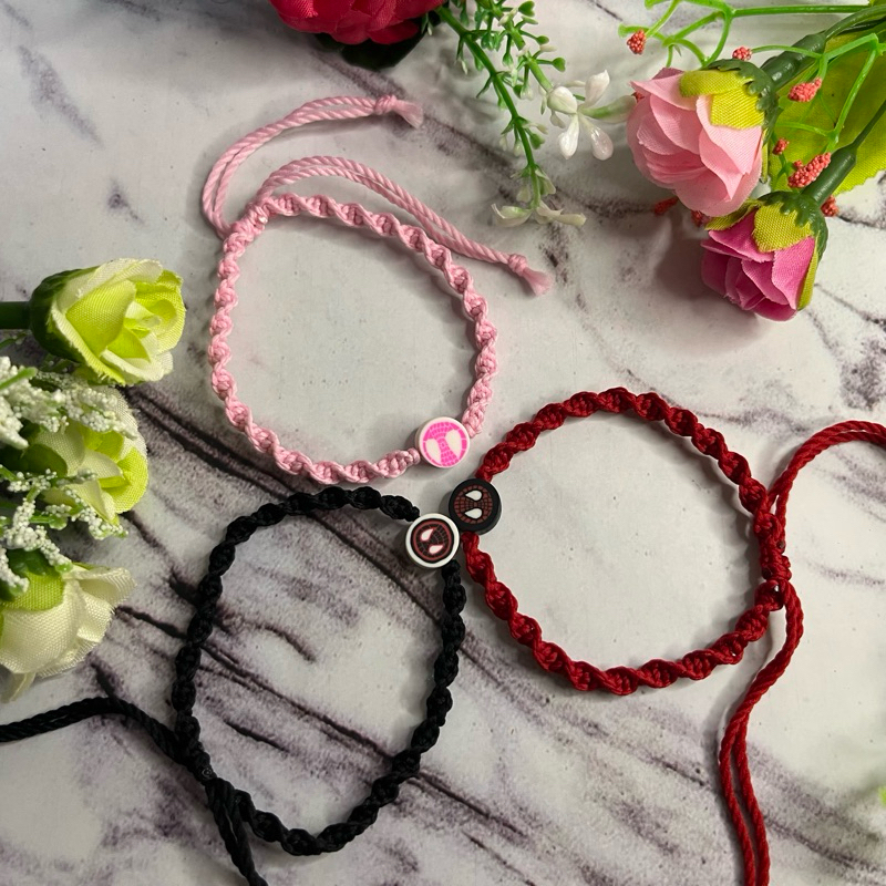 Gelang Rajut Hiasan Spiderman || Bentuk Spiral || Aesthetic Bisa Couple