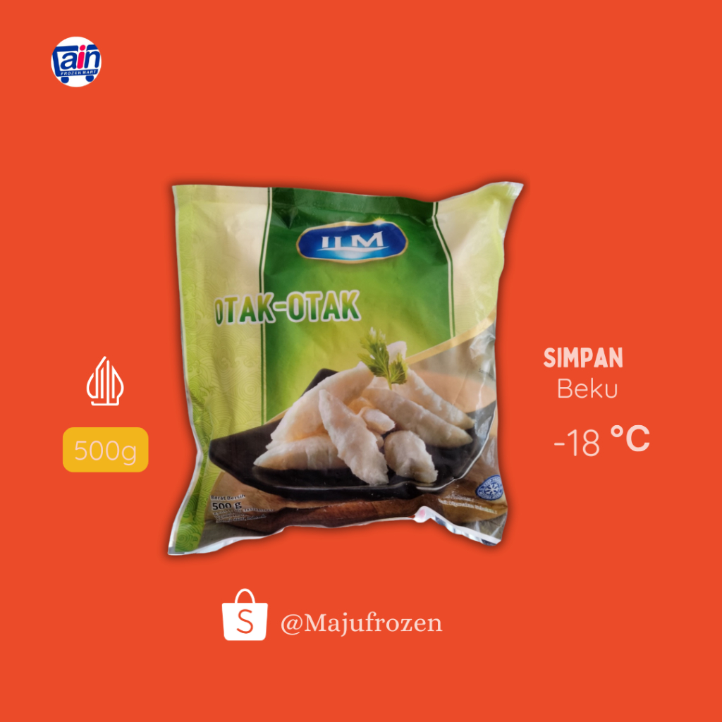 

ILM PREMIUM OTAK-OTAK IKAN 500gr