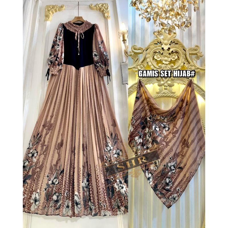 gamis set SHR